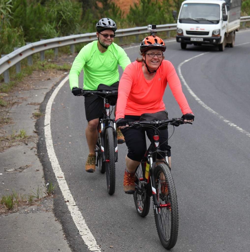 Biking across Vietnam