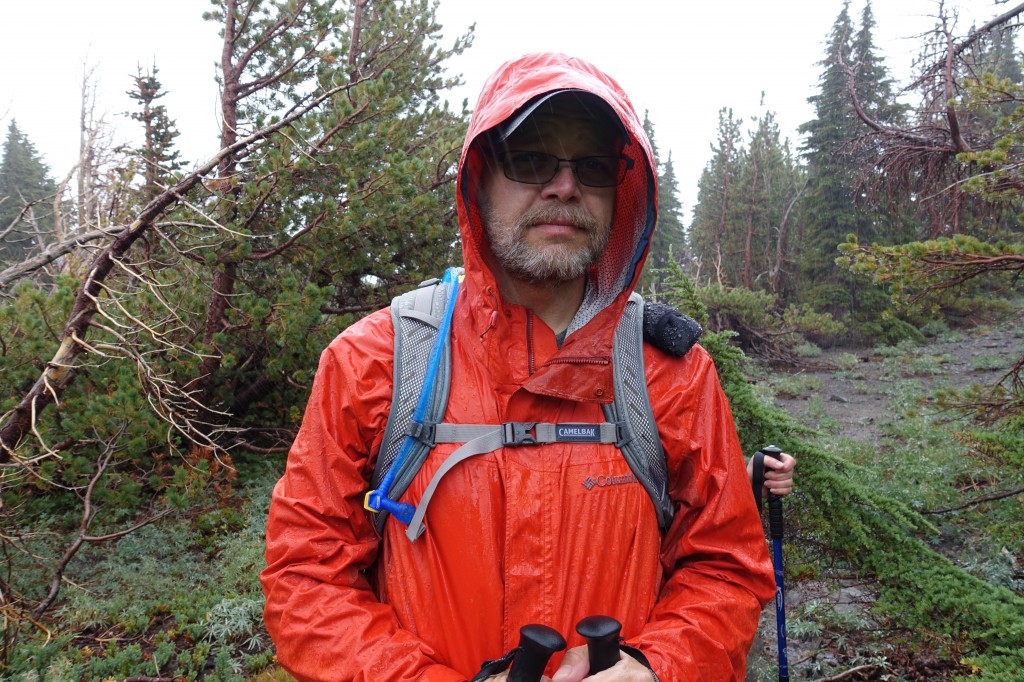 Glenn - soaked from the rain that never seemed to end.