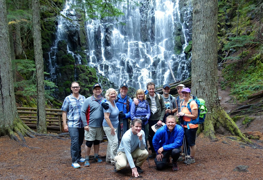 Our team at Ramona Falls