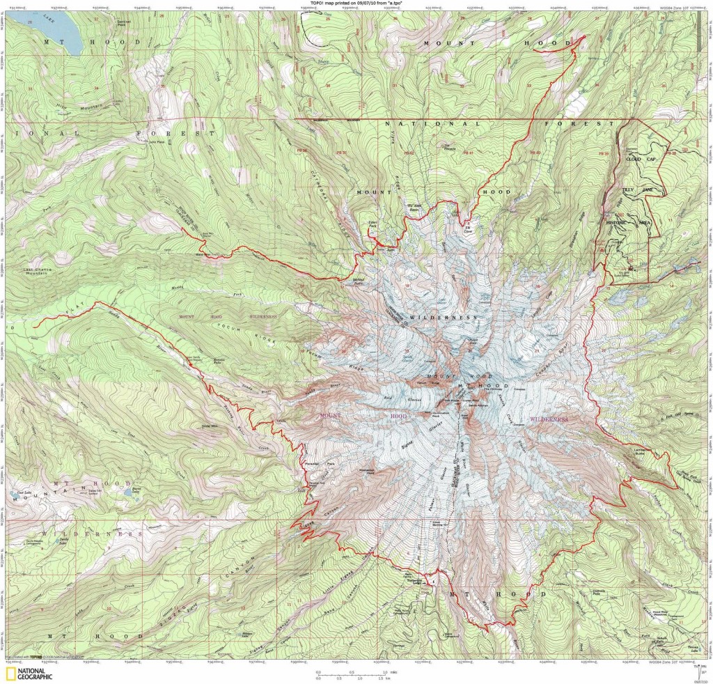 round the mountain map
