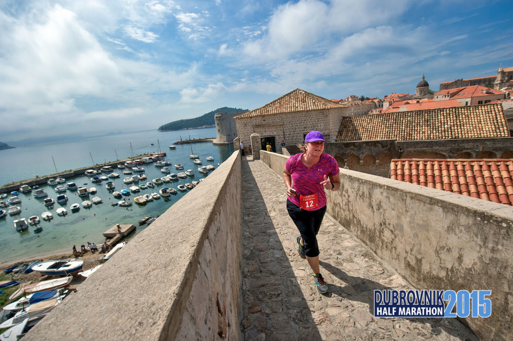  The view from atop the wall