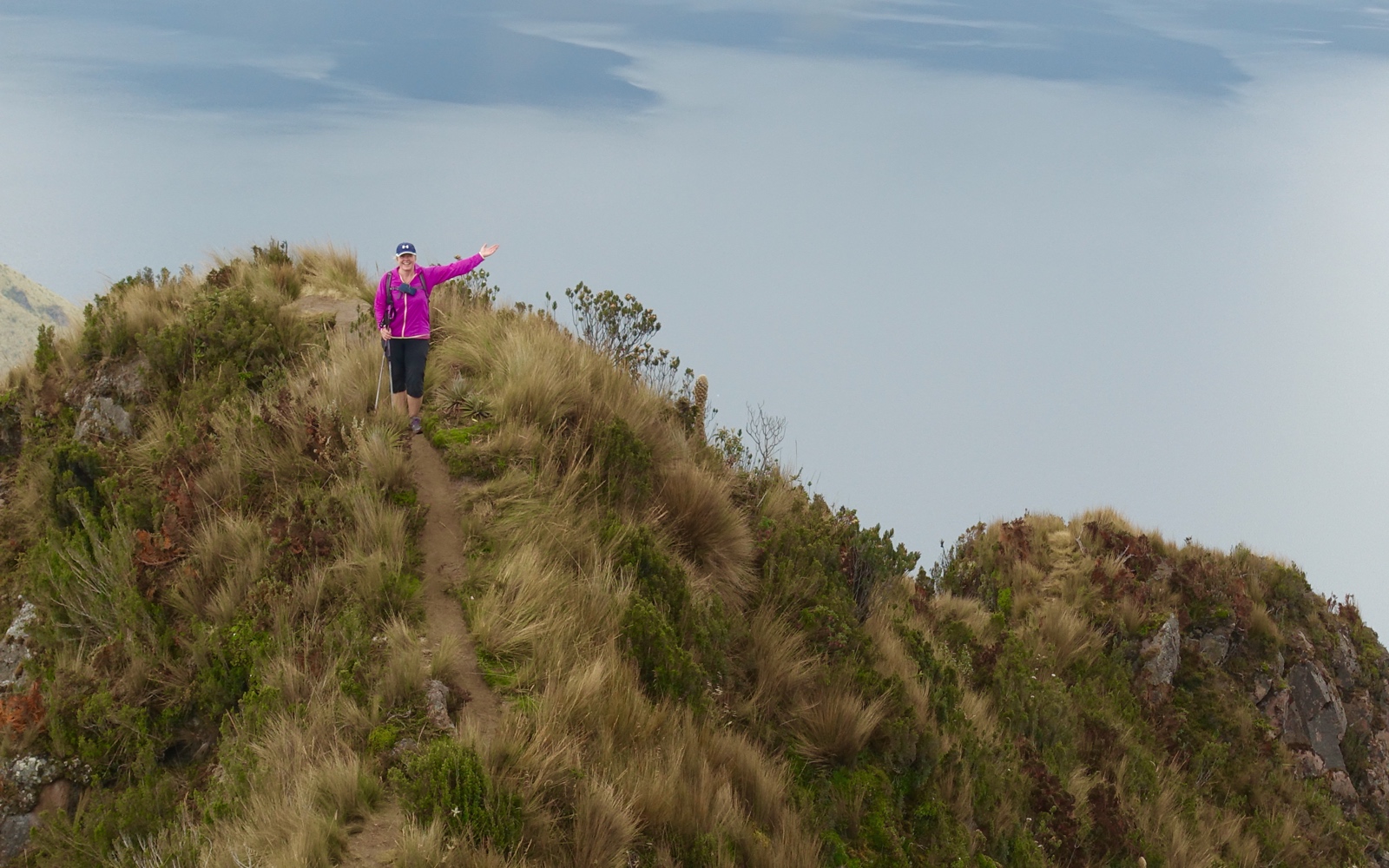 Even more amazing scenery on the way back down (we did a bit of a loop).