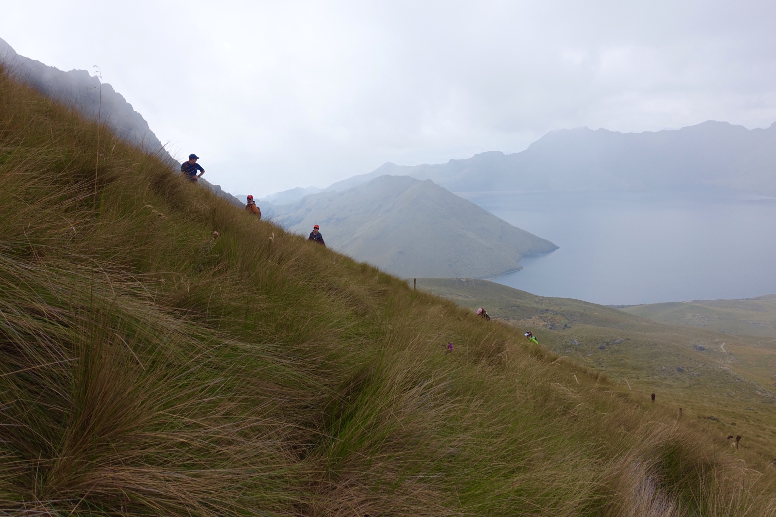 You can get an idea of how steep the climb is in this picture