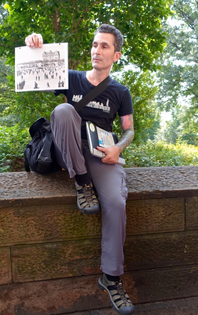 Luke, our friendly NYC tour guide.