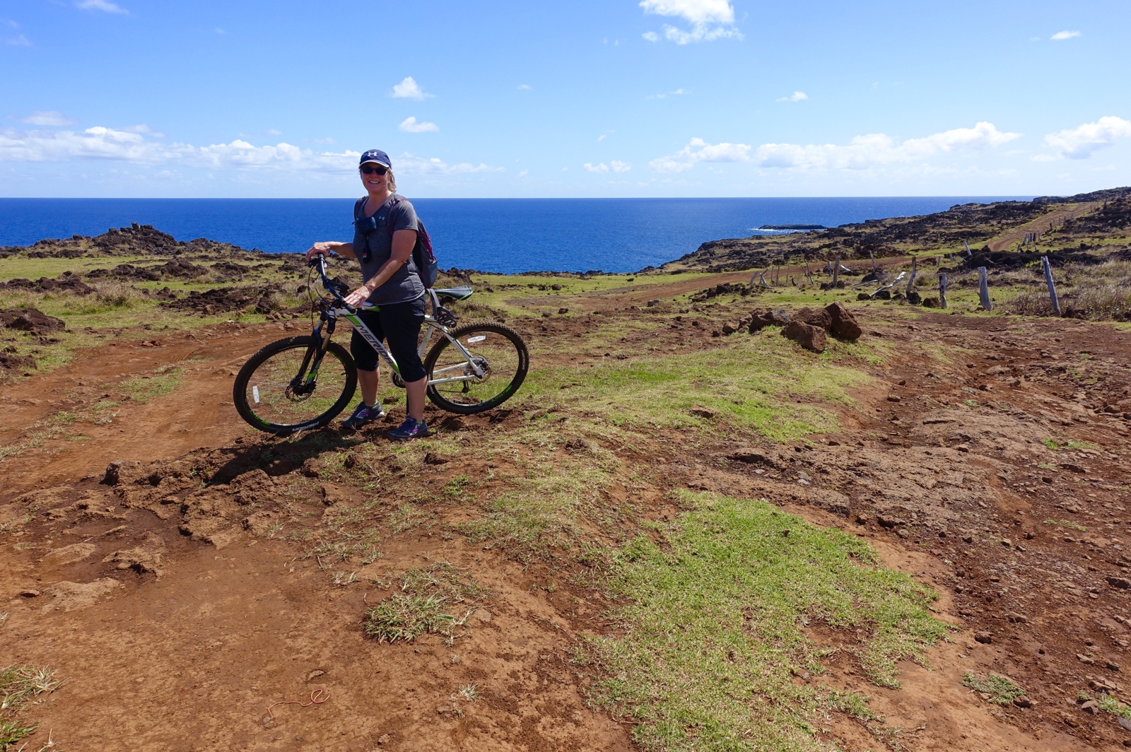 biking Easter Island