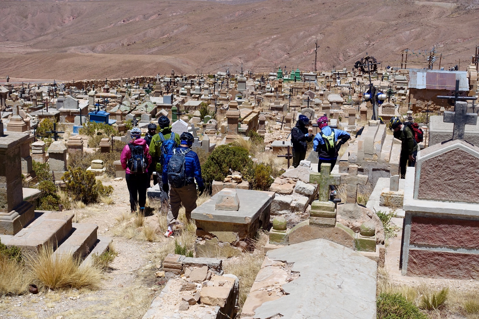Uyuni Salt Flats cemetery