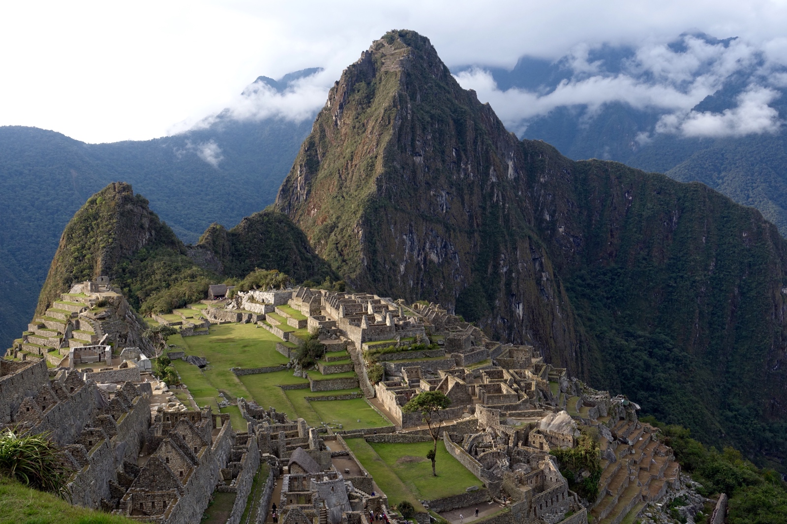 The ruins of Machu Picchu