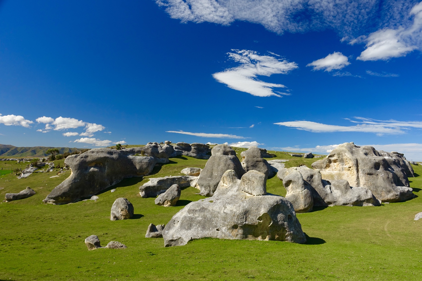 Elephant Rocks in New Zealand