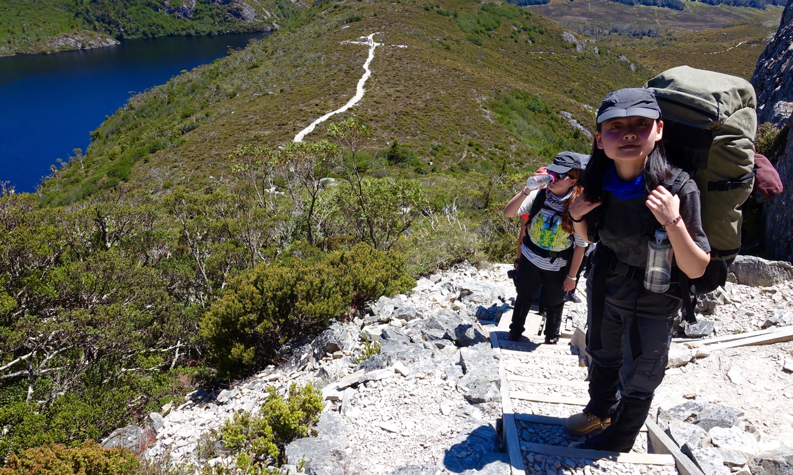 backpacking Overland Track, Tasmania