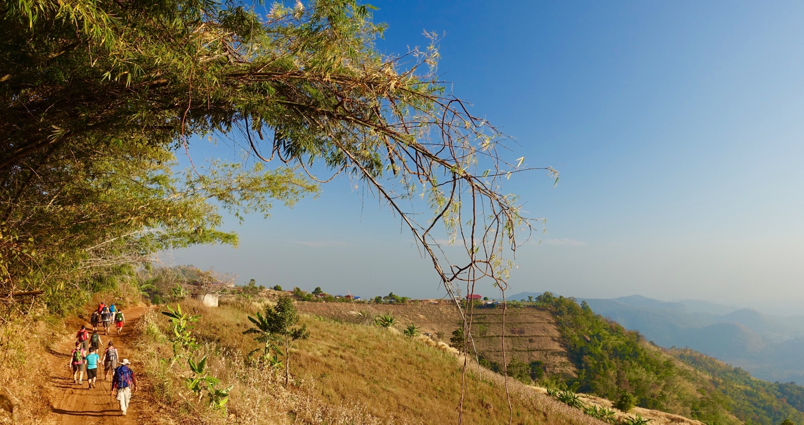 our first night's stay at the village of Jatae of the Lahu tribe in Thailand