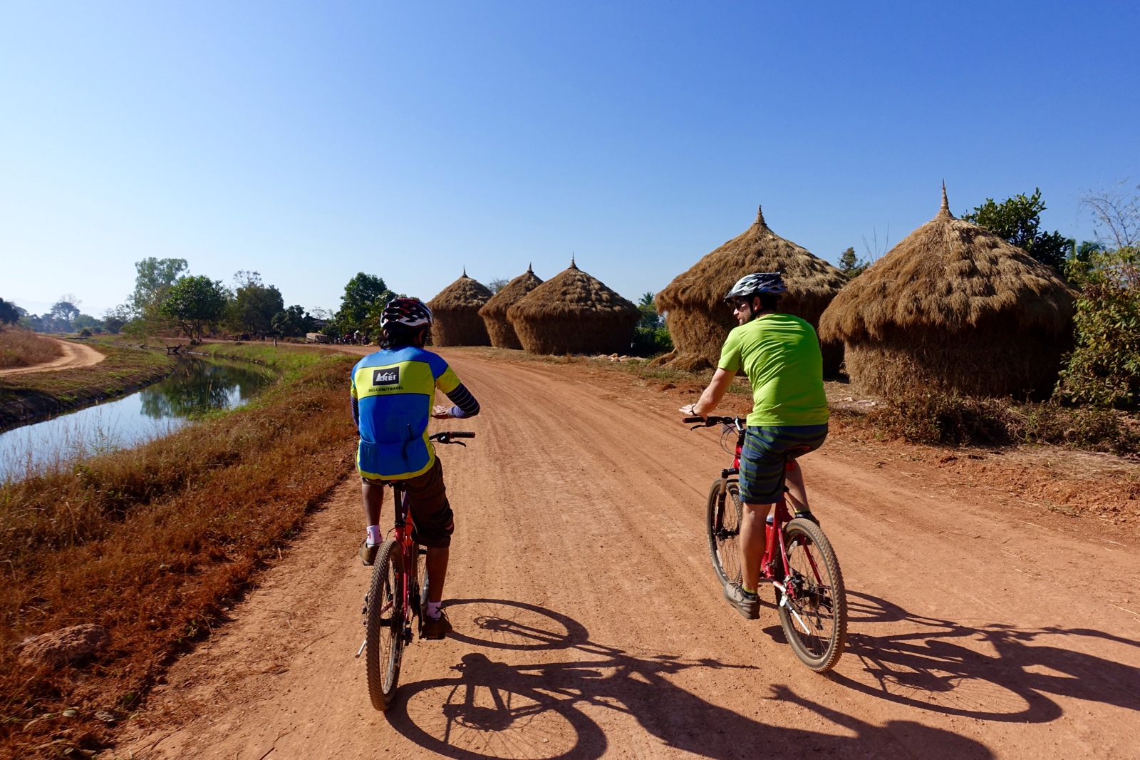 biking through Thailand