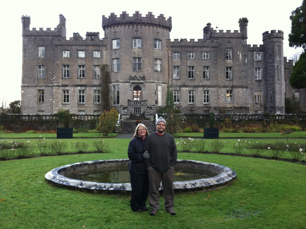 Spending the night in a castle. Check, check!