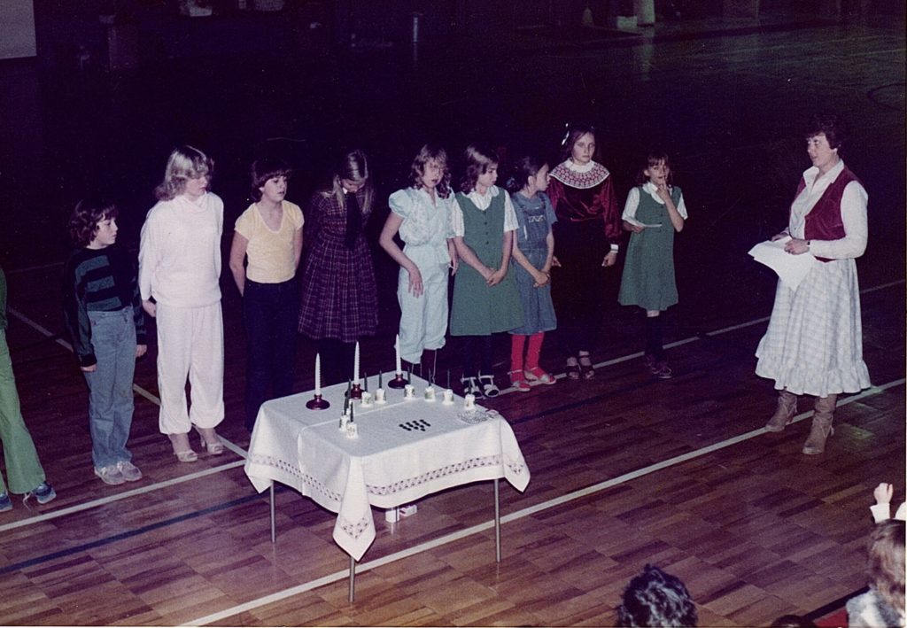 Me in the pink sweats outfit that my mom made me. To my left in the yellow shirt is my dear friend Melanie - one of the women that wrote my mother a heartfelt letter about the impact she had on her.