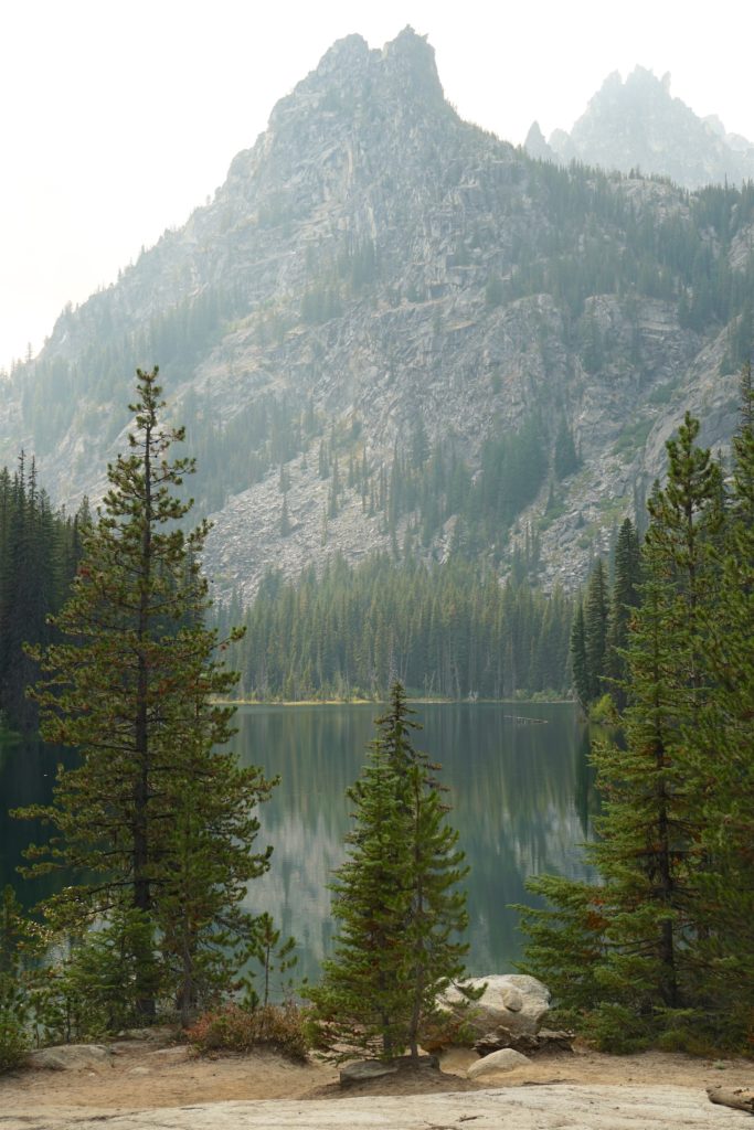 Some smokey haze at Nada Lake.