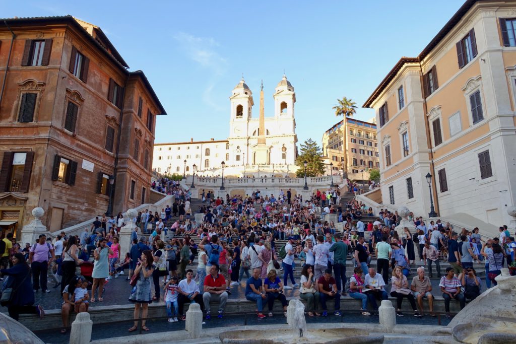 Rome's famous Spanish Steps 