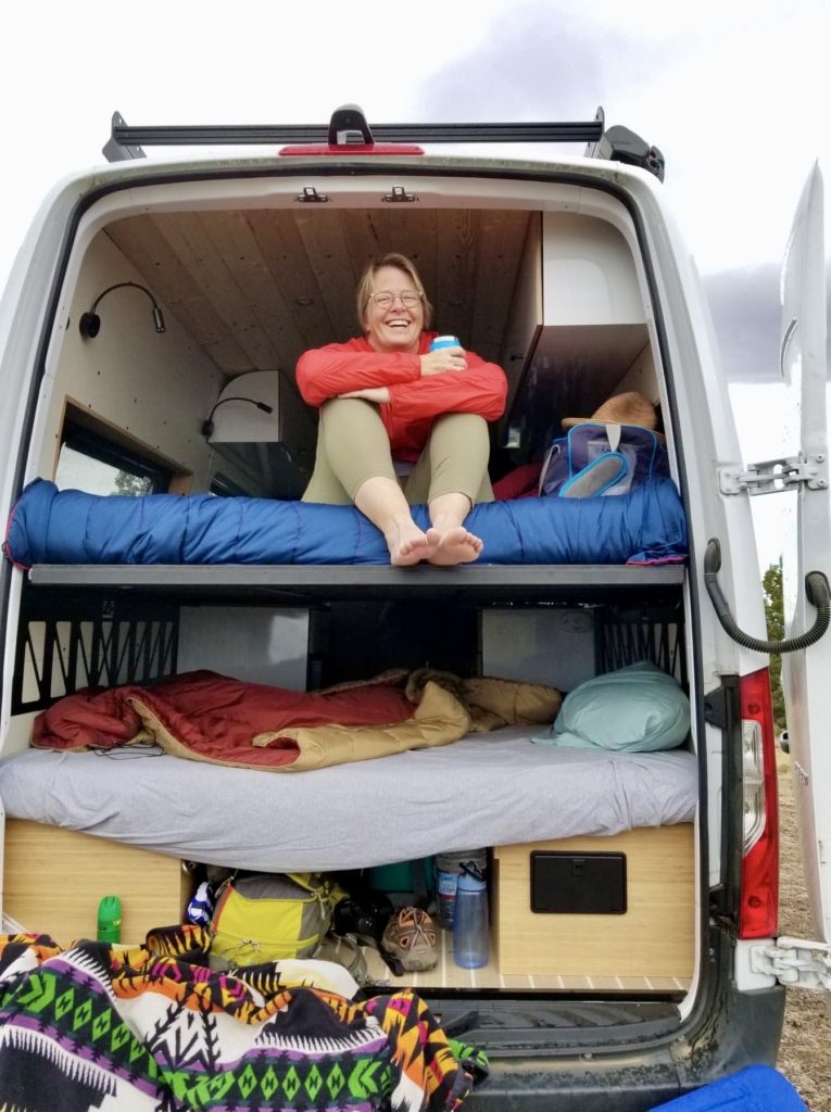 New Normal" = renting a camper van and visiting places we'd never been to before