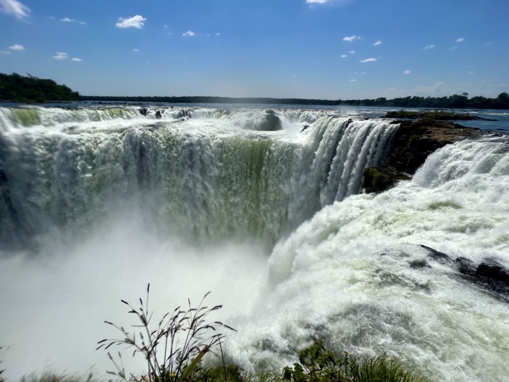 View from atop the notorious "Devil's Throat"