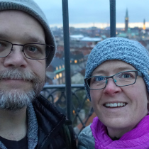 Running around Copenhagen. No really!